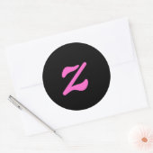 Letter z Sticker (Envelop)