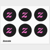 Letter z Sticker (Vel)