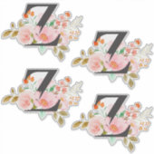 Letter Z Sticker (Voorkant)