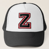 Letter Z Trucker Pet (Voorkant)