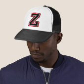 Letter Z Trucker Pet (In situ)