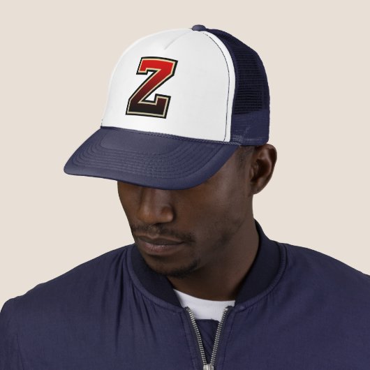 Letter "Z" Trucker Pet (In situ)
