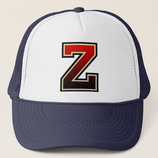 Letter "Z" Trucker Pet (Voorkant)