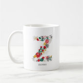 letter Z | Whimsical Floral Letter Monogram I Mok (Links)