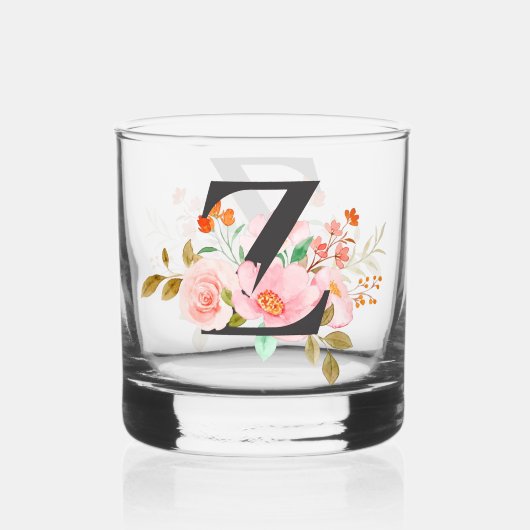 Letter Z Whisky Glas (Voorkant)