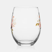 Letter Z Wijnglas Zonder Voet (Rechts)