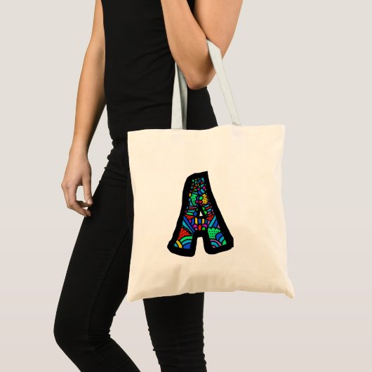 LetterA-tas Tote Bag (Voorkant (product))