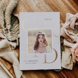 Letterboxed Folie | Aankondiging foto-Afstuderen