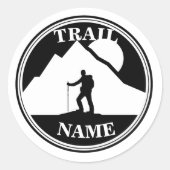 Letterboxing Trail Name Stickers (Voorkant)