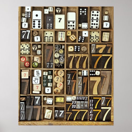 Letterdruk 4 poster (Voorkant)