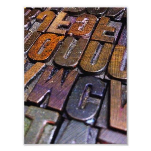  letterdruk tekst foto afdruk