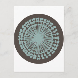 letterdrukstijl briefkaart