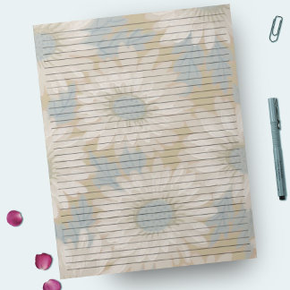 Lettergrootte 8.5 x 11 College Rule Dusty Blue Ret Notitieblok
