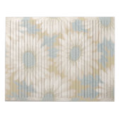 Lettergrootte 8.5 x 11 College Rule Dusty Blue Ret Notitieblok (Voorkant)