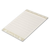 Lettergrootte 8,5 x 11 College Rule patroon Notitieblok (Schuin)