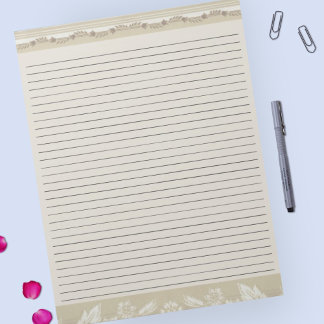 Lettergrootte 8,5 x 11 College Rule patroon Notitieblok