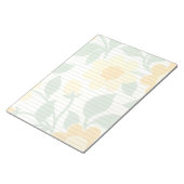 Lettergrootte 8,5 x 11-inch gele, brede rand notitieblok (Schuin)