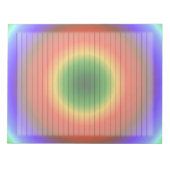 Lettergrootte 8,5 x 11 x brede Waterverf regenboog Notitieblok (Voorkant)