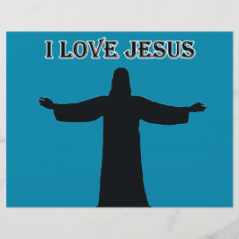 Letterhead  i love jesus briefhoofd