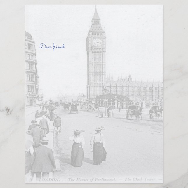 Letterhead london briefhoofd (Voorkant)