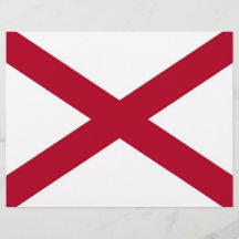 Letterhead met vlag van de Verenigde Staten van Am