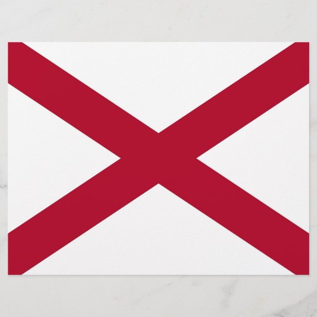 Letterhead met vlag van de Verenigde Staten van Am (Voorkant)