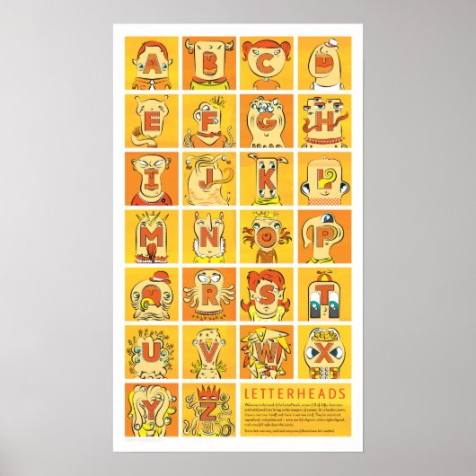 LetterHead-Poster Poster (Voorkant)