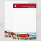 Letterhead Rockport Harbour Massachusetts (Voorkant / Achterkant)