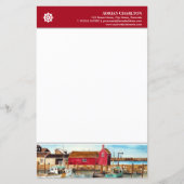 Letterhead Rockport Harbour Massachusetts (Voorkant)