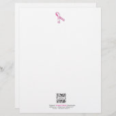 Letterhead Sjabloon Borstkanker Briefhoofd (Voorkant / Achterkant)