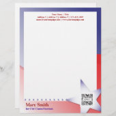Letterhead Sjabloon Campaign Briefhoofd (Voorkant / Achterkant)