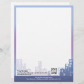 Letterhead Sjabloon City Realtors Briefhoofd (Voorkant / Achterkant)
