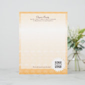 Letterhead Sjabloon Organic Beauty Gepersonaliseerd Briefhoofd (Staand voorkant)