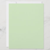 Letterhead - Twee 3D-bladeren met naam (Achterkant)