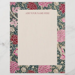 LETTERHEAD : WILLIAM MORRIS : CRAY BRIEFHOOFD