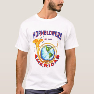 Letterige Hornblower Logo T-shirt