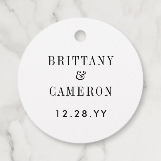 Lettering Dank u harten zwart en wit Bedankjes Labels (Achterkant)