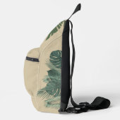 Lettering Design Jungle Master, bruin, zand Sling Bag (Rechts)