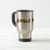 Lettering Design Jungle Meester Reisbeker (Voorkant links)