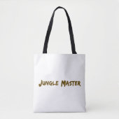 Lettering Design Oerwoud Master Tote Bag (Voorkant)
