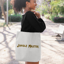 Lettering Design Oerwoud Master Tote Bag