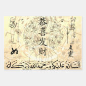 Lettering Inpakpapier Vel (Voorkant 2)