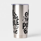 Lettering Quote About Dreams Geïsoleerde Drinkbeker (Rechts)