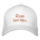 Lettering Ryan van Mars Geborduurde Pet (Voorkant)