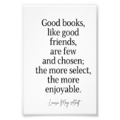 Lettering Vriendschap Quote Art Foto Afdruk (Voorkant)