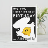 Letterkenny Birthday naar verluidt Feestdagenkaart (Staand voorkant)