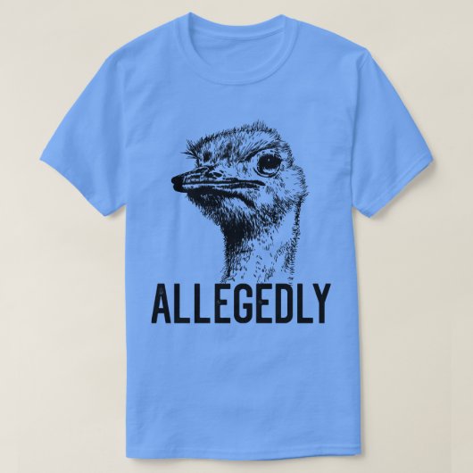 Letterkenny naar verluidt struisvogel flightless v t-shirt (Design voorkant)