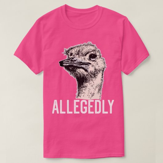 Letterkenny naar verluidt struisvogel Grappig Flig T-shirt (Design voorkant)