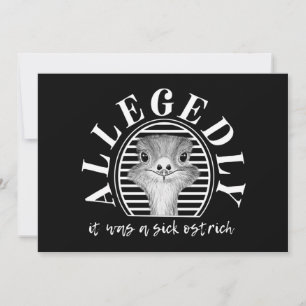 letterkenny naar verluidt struisvogelkaart kaart