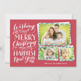 Letterkerst Feestdagenkaart